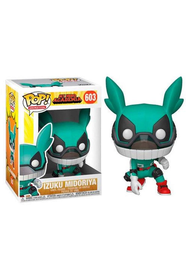 Pop My Hero Academia S3 Izuku Midoriya Deku W/ Helmet No:603 - 1
