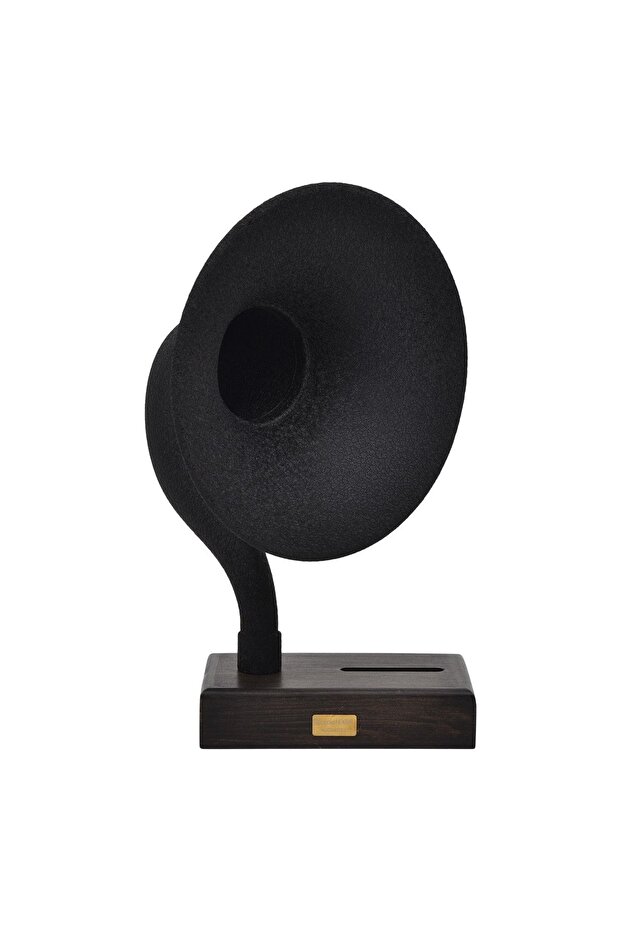 Akustik Gramofon Siyah - 1