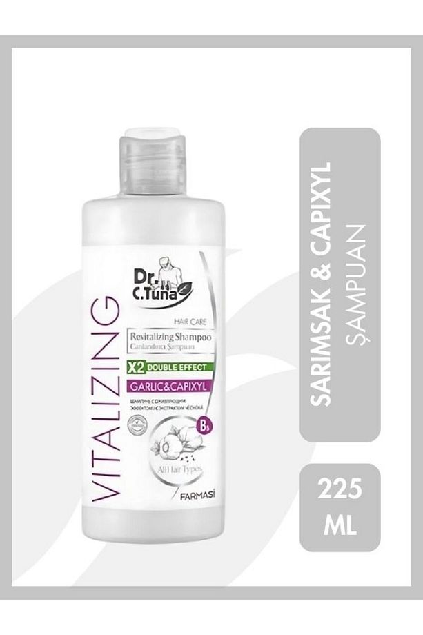 Dr. C. Tuna Vitalizing Sarımsaklı Şampuan 225ml - 1