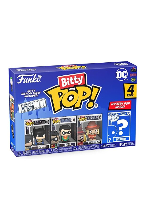 Bitty Pop 4 Pack: Dc Batman - 1