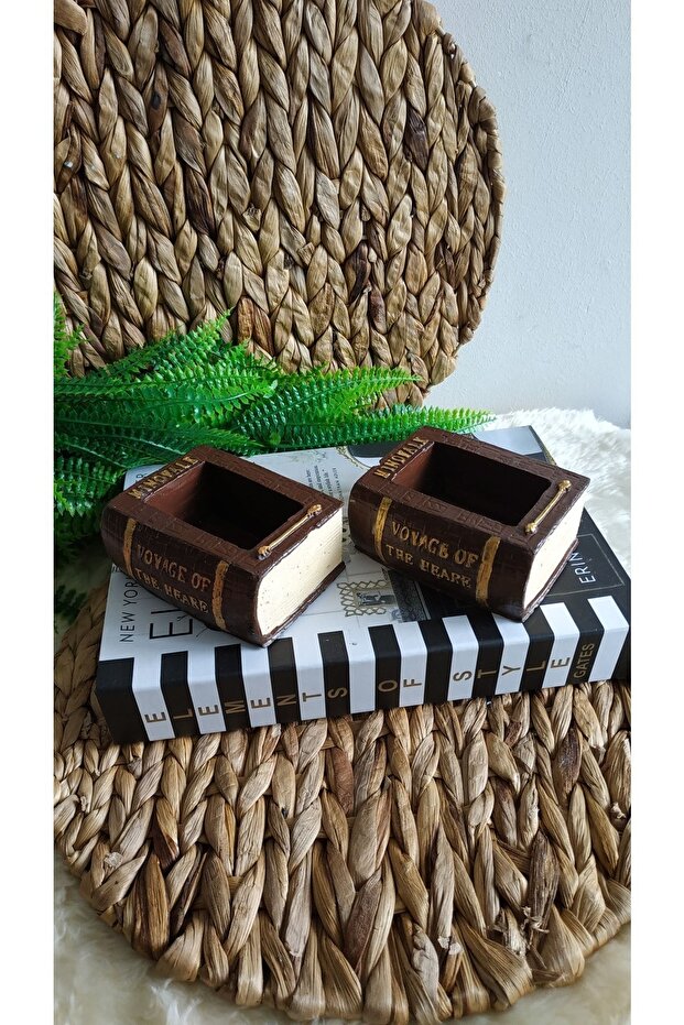 2 Li Kitap Saksı - 1