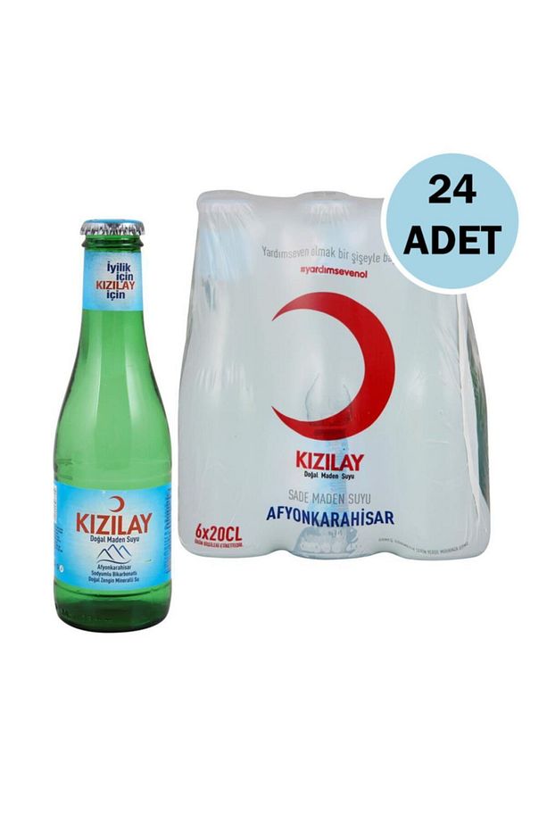 Afyonkarahisar Sade Maden Suyu 24 Adet - 1