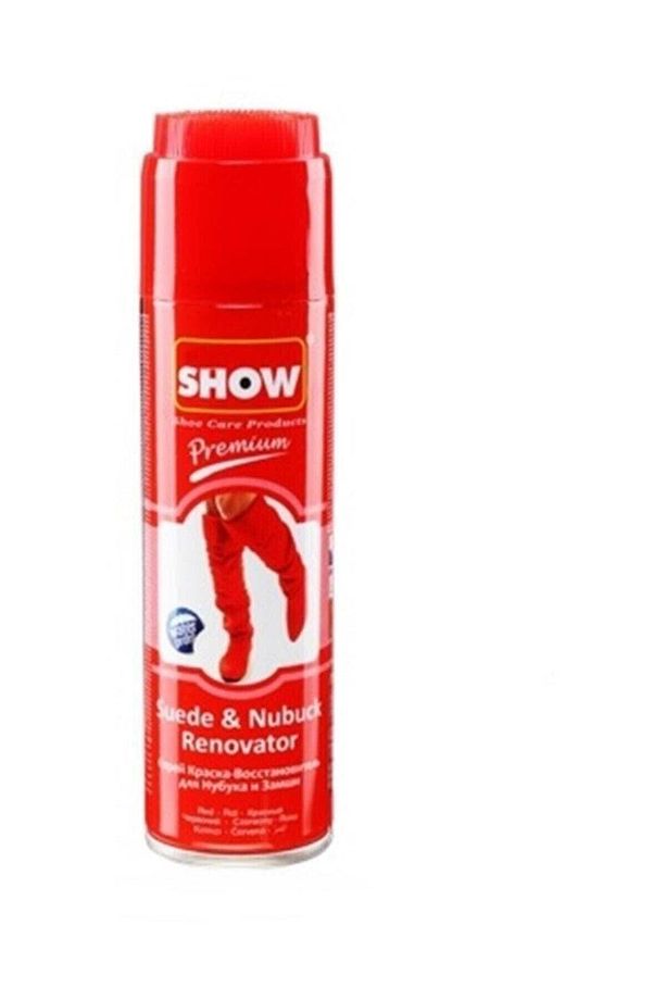 Kırmızı Süet Nubuk Sprey Boya 250 ML. SH5678 - 1