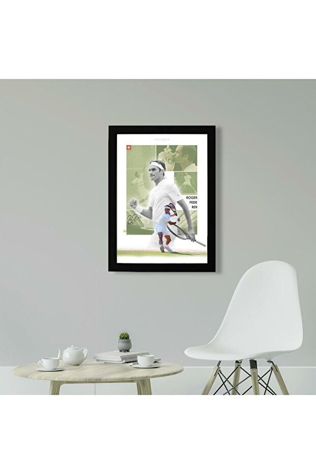 Roger Federer, Tenis Poster Tablo - 3
