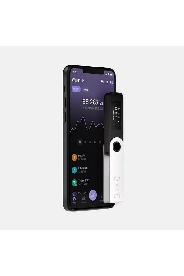 Nano S Plus Siyah Kripto Donanım Cüzdanı - 3