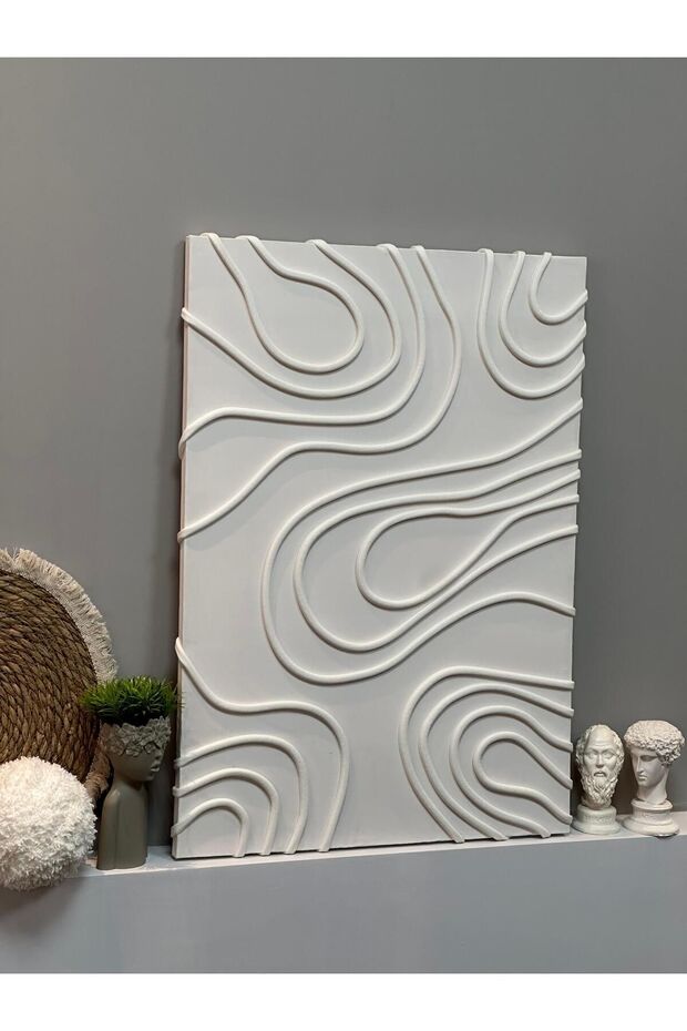 DEKORATİF EL YAPIMI TABLO - 4