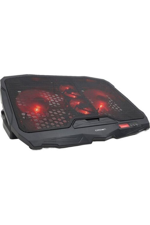 4 Fanlı Notebook Soğutucu Red Led Işık Ve Lcd Gösterge Paneli Yüksek Performanslı Soğutma Cmls-01 - 1