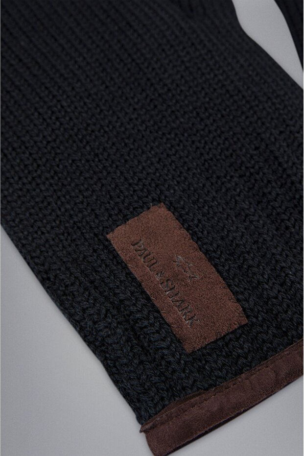WOOL KNIT GLOVES - 2