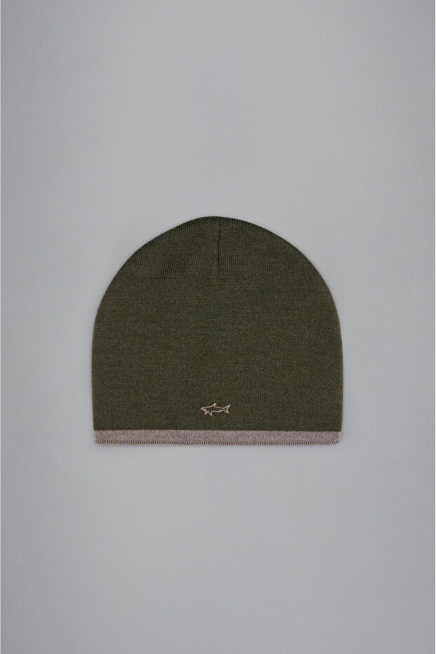 MEN'S KNITTED CAP C.W. WOOL - 1