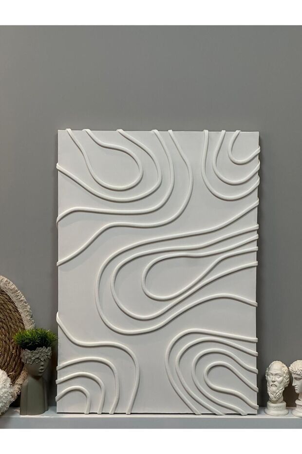 DEKORATİF EL YAPIMI TABLO - 3