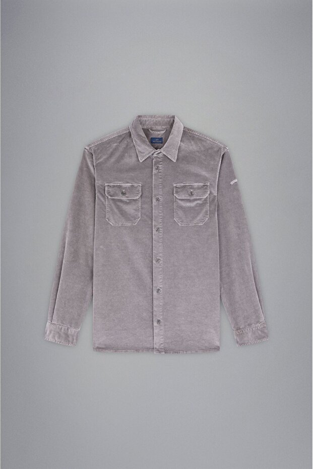 CORDUROY OVERSHIRT - 5