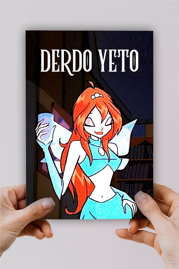 A5 Defter Winx Bloom Derdo Yeto Baskılı (50 Sayfa) - 1