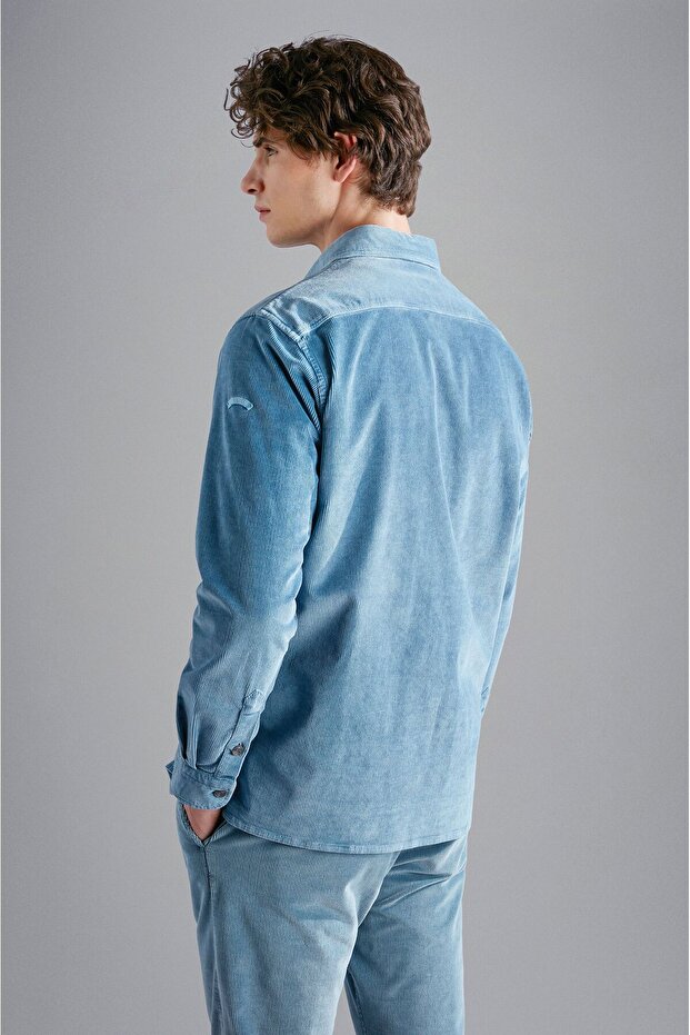 CORDUROY OVERSHIRT - 2