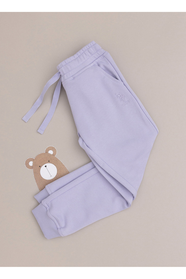 U.S. Polo Assn. Elastic Leg Lilac Women's Sweatpants Sent-Sk024
