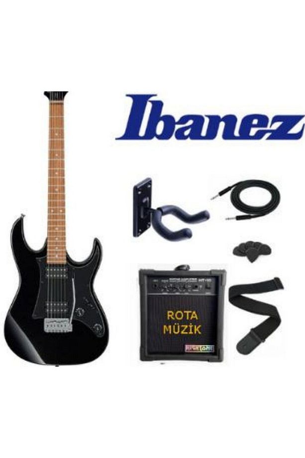 Grx20 Bkn Elektro Gitar Set - 1