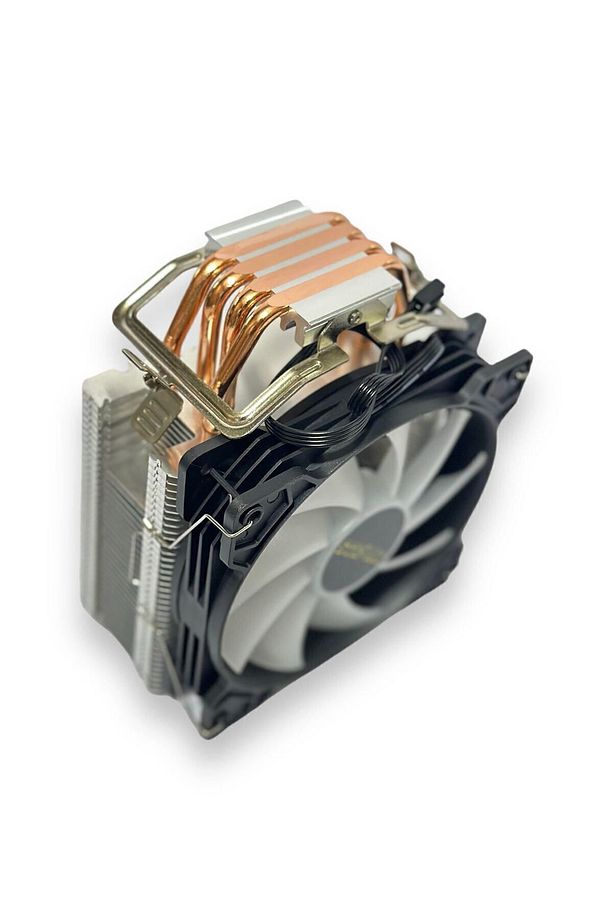 M4-12xpro 12cm Rainbow 4 Bakır Borulu 135w 4 Pin Intel/amd Kule Tipi Işlemci Cpu Fan - 2