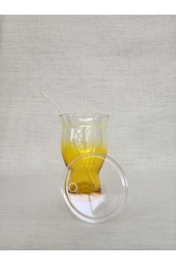 Cam Pipetli Bardak Sigma Home - 480 ml - 7