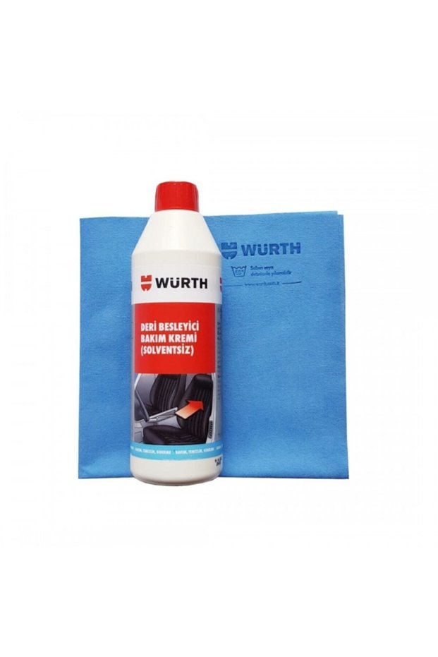 Leather Nourishing Cream and Synthetic Chamois Cloth