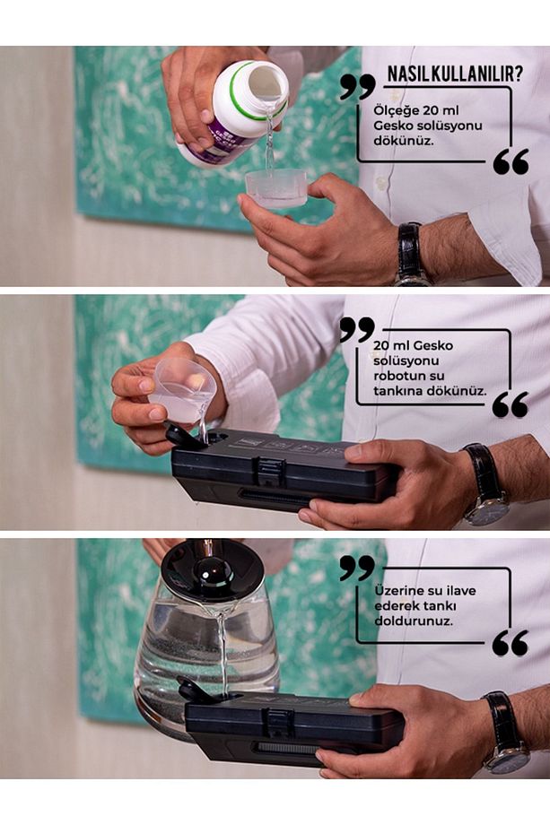 Robot Süpürge Deterjanı Dağ Esintisi (2x500 ml ) - 2
