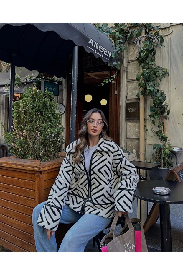 Elegance Feather Yelek - 2