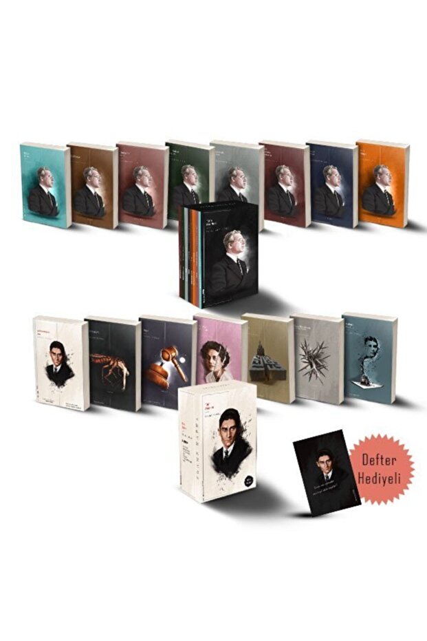 Sabahattin Ali & Franz Kafka Seti - 15 Kitap - 1