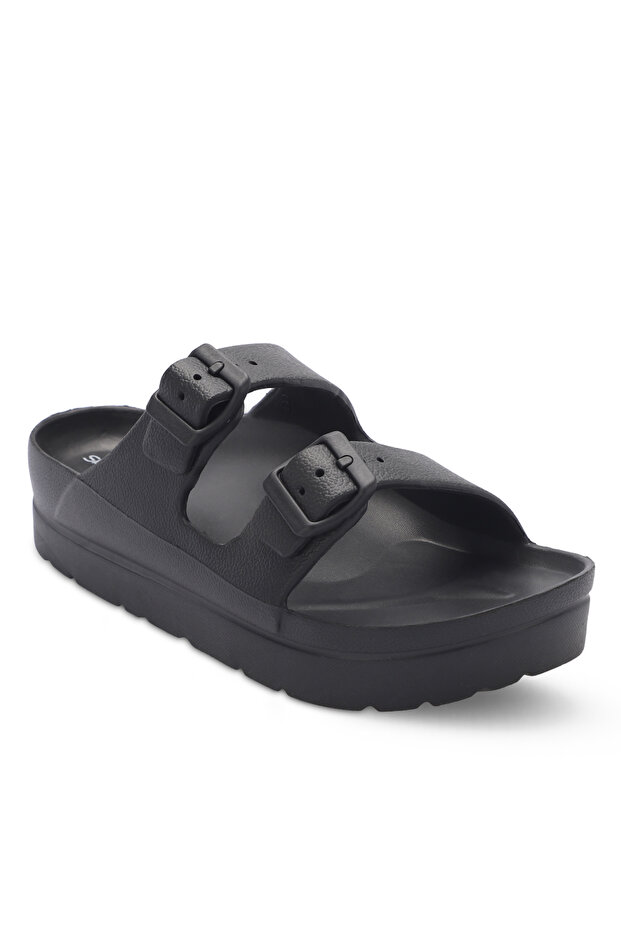 Toal I Black Women's Slippers