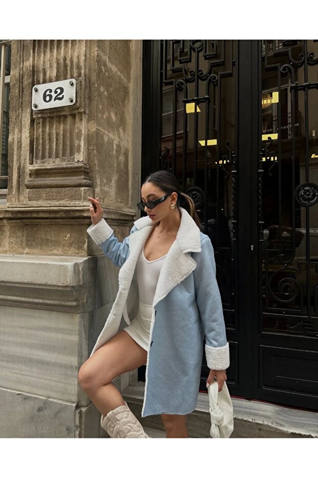 UZUN CEP DETAYLI ZR KABAN - 6