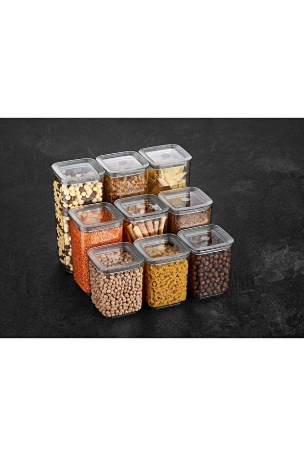 طقم حاوية تخزين سودي 9 قطع 1700+1200+700