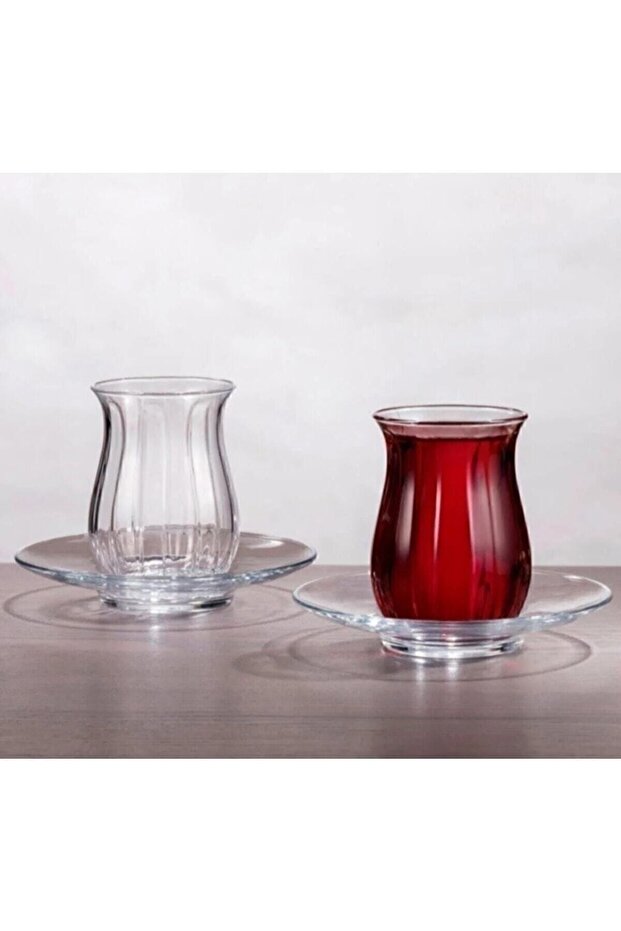 Cam 6'lı Çay Bardağı - 3