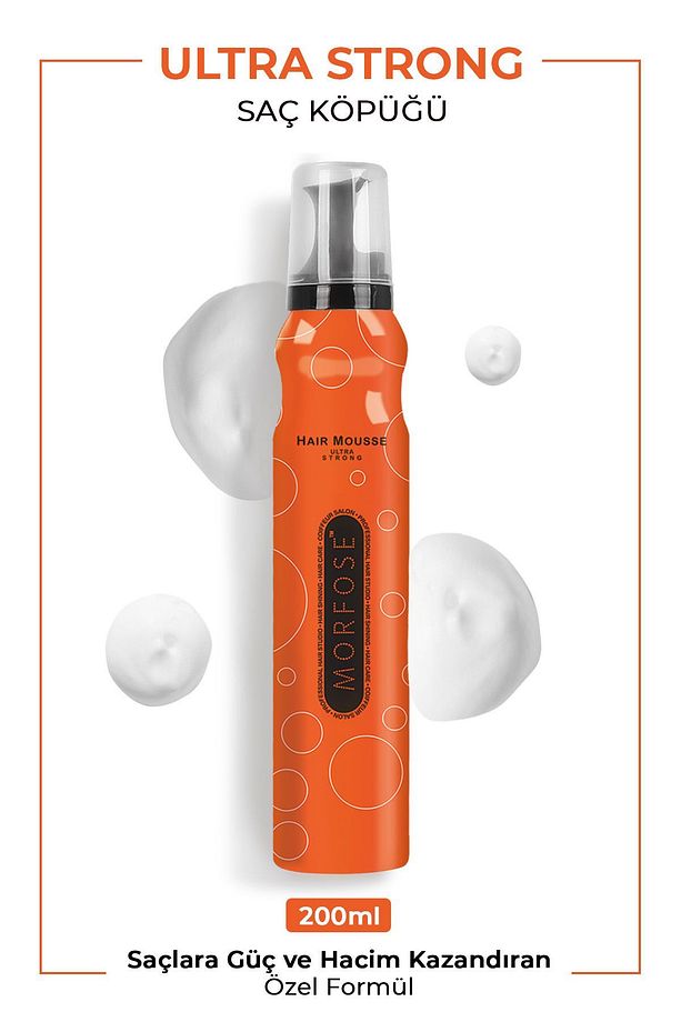 Ultra Strong Saç Köpüğü 200 ml - Güçlü Tutuş - 1