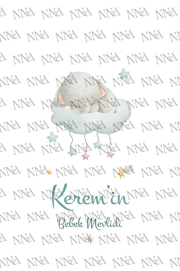 50 Adet Tek Yön Kişiye Özel Isim Baskılı Hediyelik Kağıt Çanta/poşet 18x8x24 Cm (BT93-50) - 4