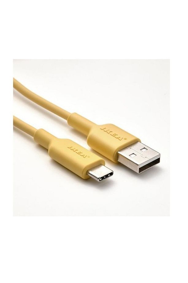 Type-c, 3  Amper  Uyumlu Yüksek Hızlı Şarj Kablosu Usb-c, Usb Kablo, Açık Sarı, 1 M, 480 - 2