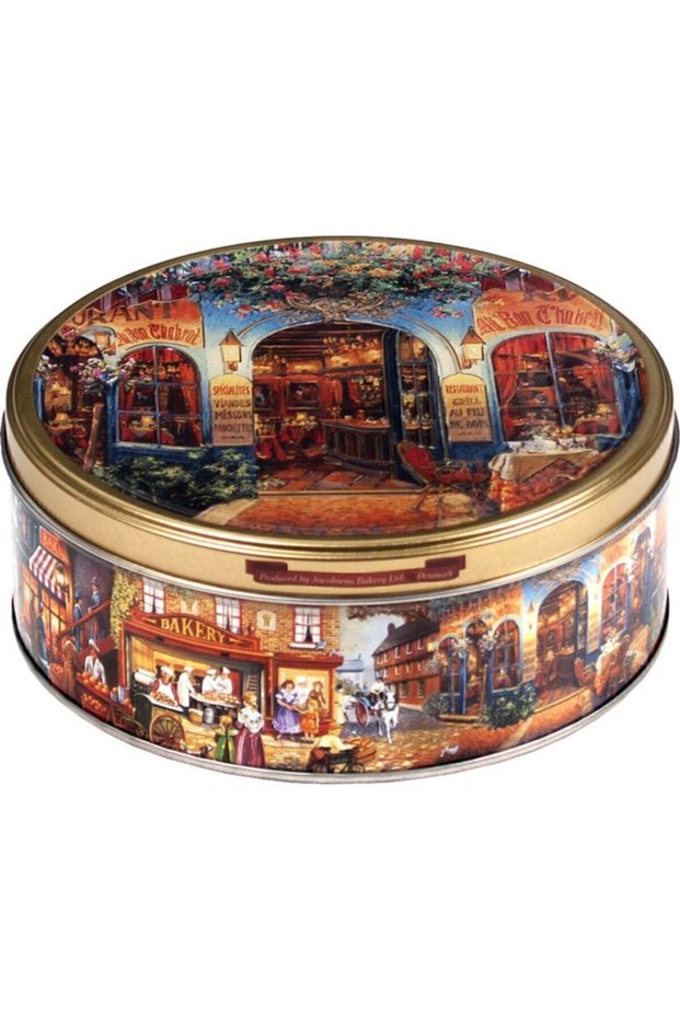 Butter Cookies European Design Metal Box 150g