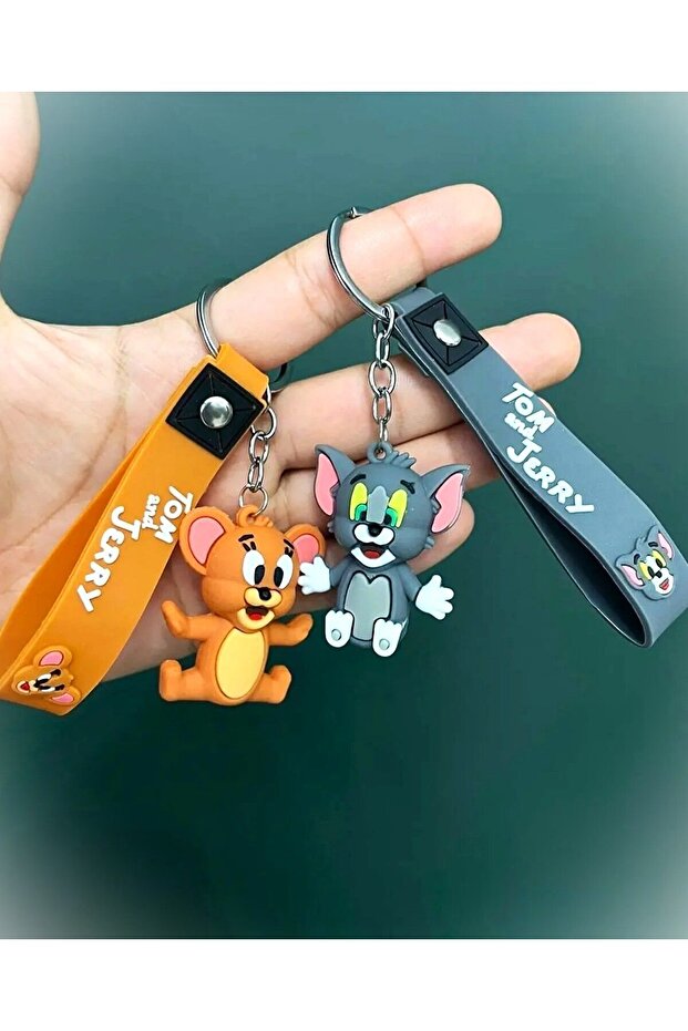 سلسلة مفاتيح لطيفة خاصة لمحبي توم وجيري! 🐭 🐱
