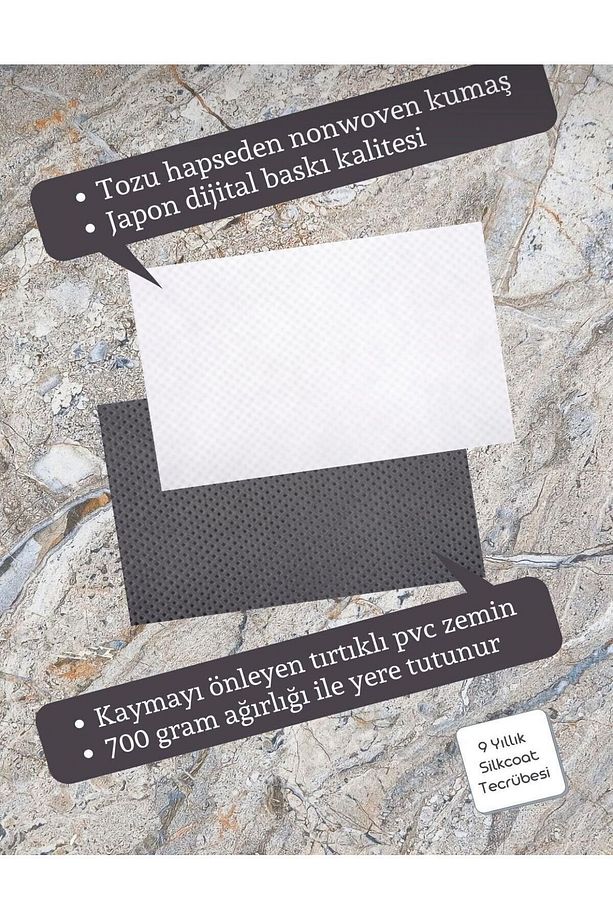 Dijital Baskı Modern Siyah Dışarıdan Stres Getirmek Yasaktır Sevimli Çift Temalı Kapı Önü Paspası - 2