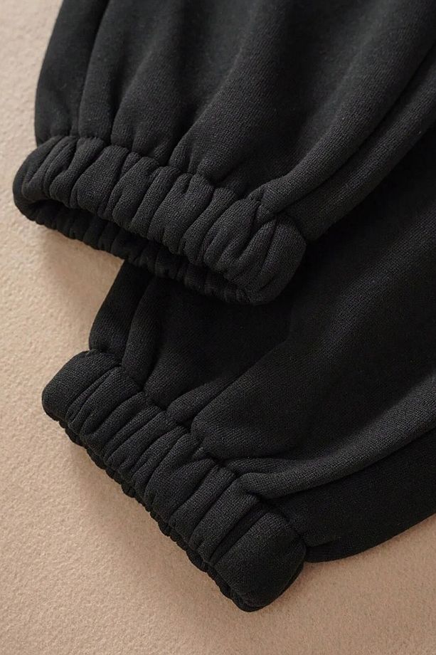 Sevgili Çift Kombin Spiderman ve Hello Kitty Baskılı Kapüşonlu Sweatshirt ve Jogger Eşofman Altı 4lü - 8