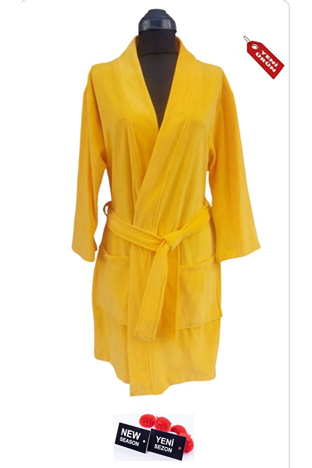 Niki Velvet Kimono Dressing Gown Unusex Kimono Bathrobe