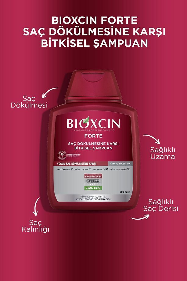 Forte Şampuan 3 Al 2 Öde 3x300 Ml - Yoğun Saç Dökülmesi Şampuanı - 4