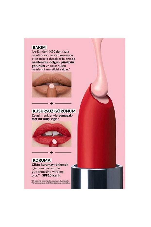 Hydramatic Mat Ruj Sıren Red - 3