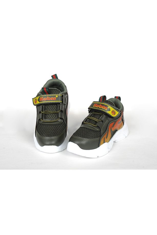 Erkek Çocuk Spor Ayakkabı Yumuşak Taban Cırtlı Sneaker. - 2