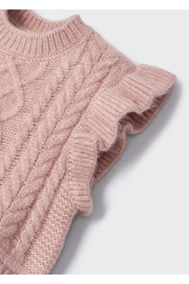 Kız Çocuk Örme Yelek 4313 - 3