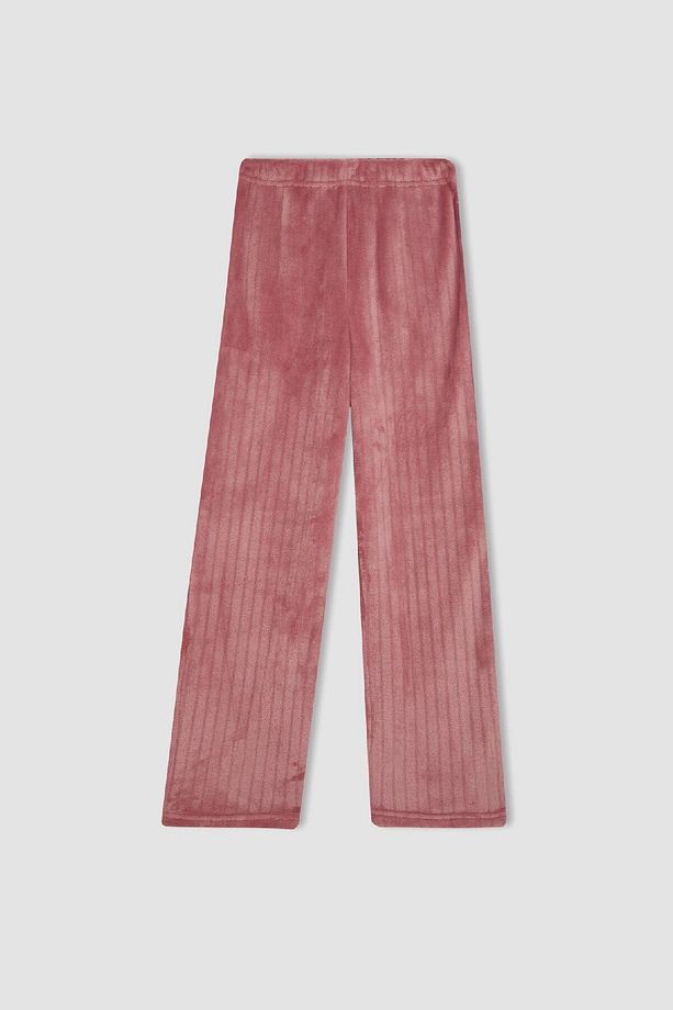Kız Çocuk Pijama Takımı Polar Uzun Kollu Üst Uzun Alt D1088a824wn - 8