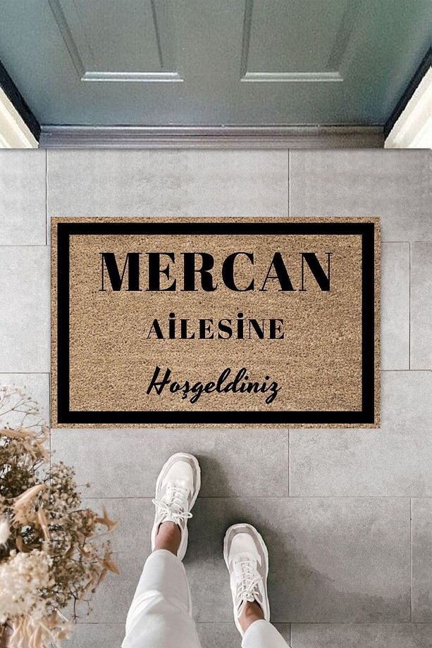 Modern Dijital Baskı - Kişiselleştirilmiş Paspaslar - Kişiye Özel Kapı Önü Paspası - 1