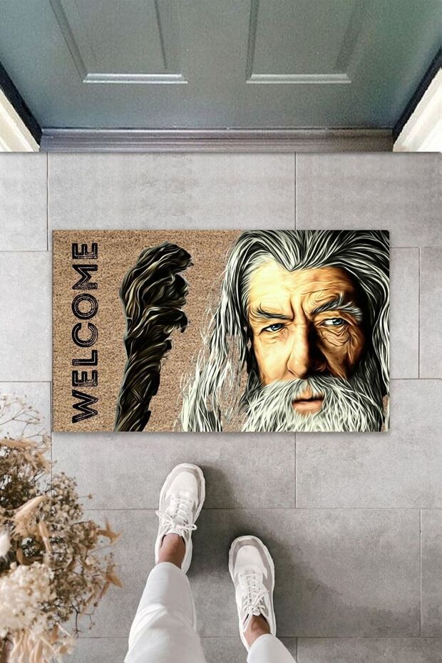 Modern Digital Print - The Lord of the Rings - Humor Doormat 70x45cm