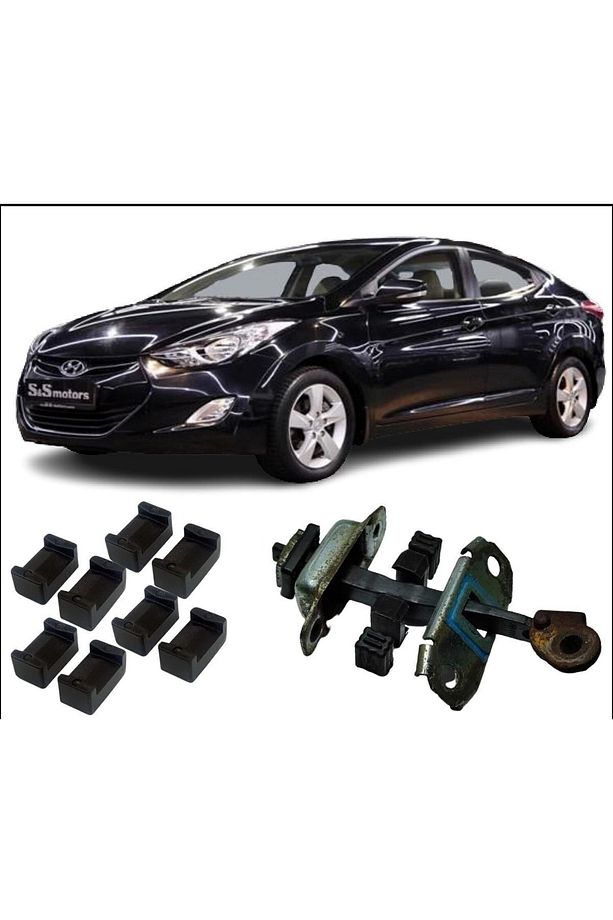 *premium* Hyundai Elantra Kapı Gergi Takozu Tamir Kiti 4 Kapı 1990-2018 - 1