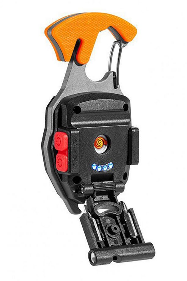 Çok Fonksiyonlu Mini Led ÇAKMAK Lamba Anahtarlık ve USB Şarjlı Kamp İçin Taşınabilir 7 Modlu - 3