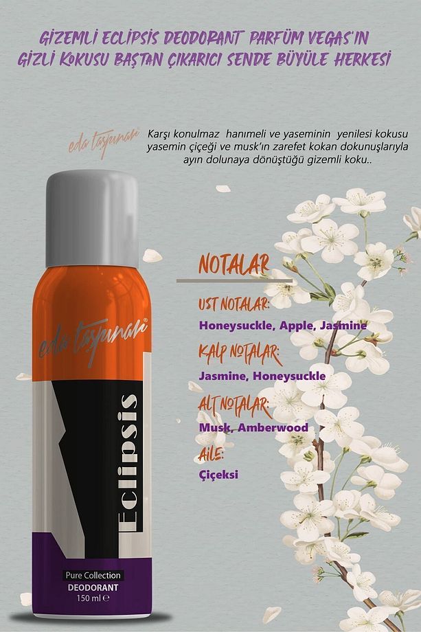 Eclipsis Kadın Deodorant - 150 ml - 4