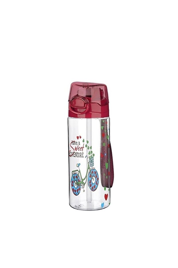 500 ml Rio Patterned Polycarbonate Water Bottle and Leech - with Pipetli and Lock - 5
