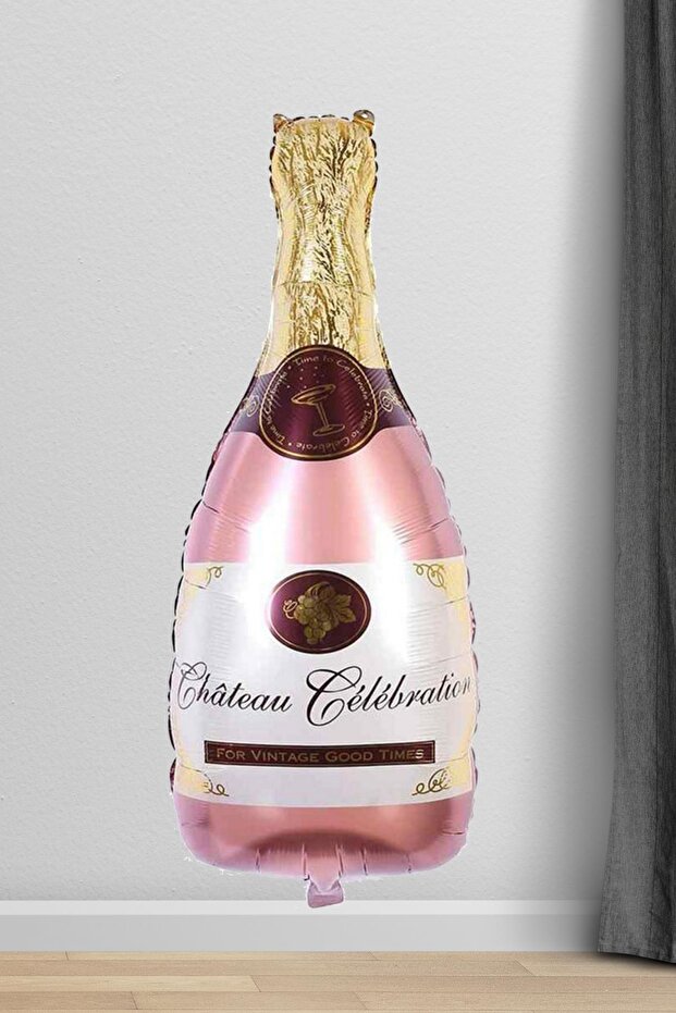 Champagne Bottle Shaped Foil Balloon Party Balloon