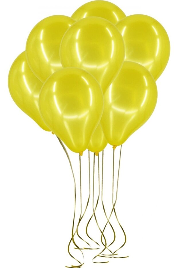 Opportunity Month 100-Pack Latex Pastel Balloons Yellow